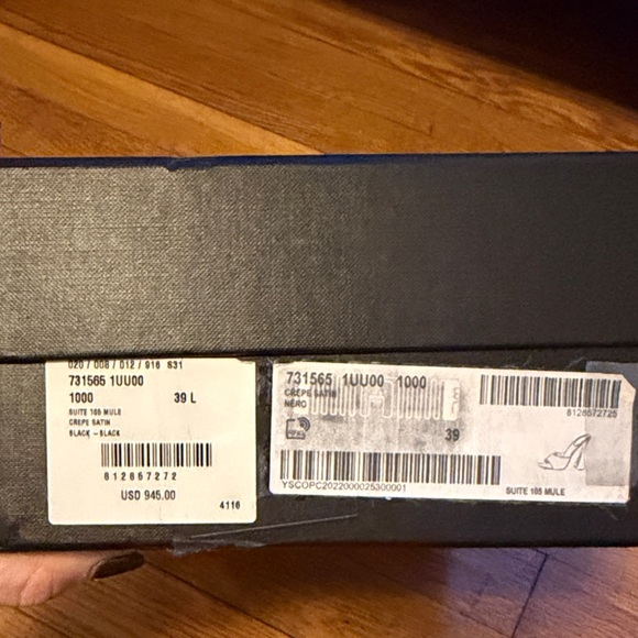 Saint Laurent Suite Mules - Picture 5 of 5